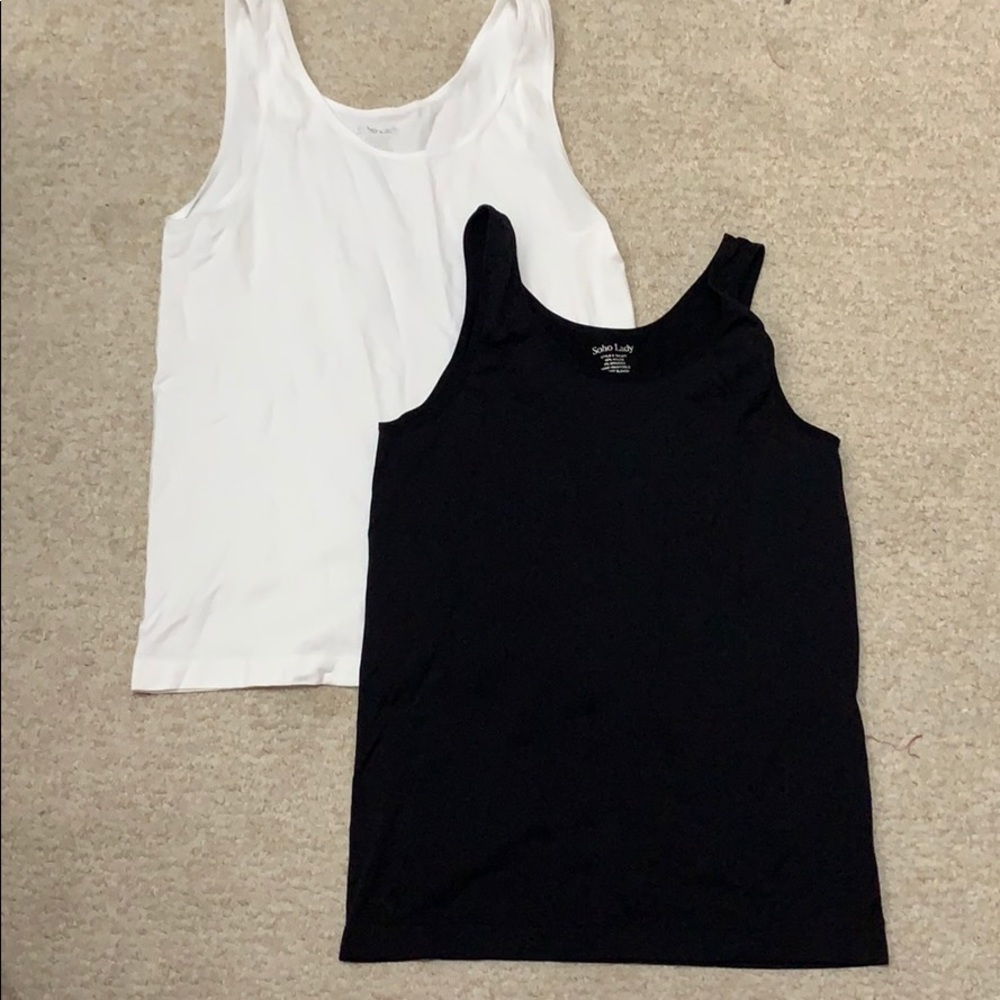 2 spandex tank tops